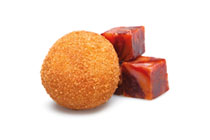 Croquetas de chorizo ibérico